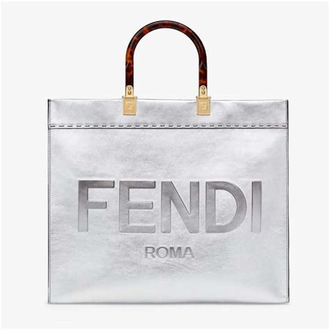 fendi silver handbag|fendi handbags sale online.